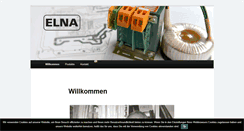 Desktop Screenshot of elnatrafo.de